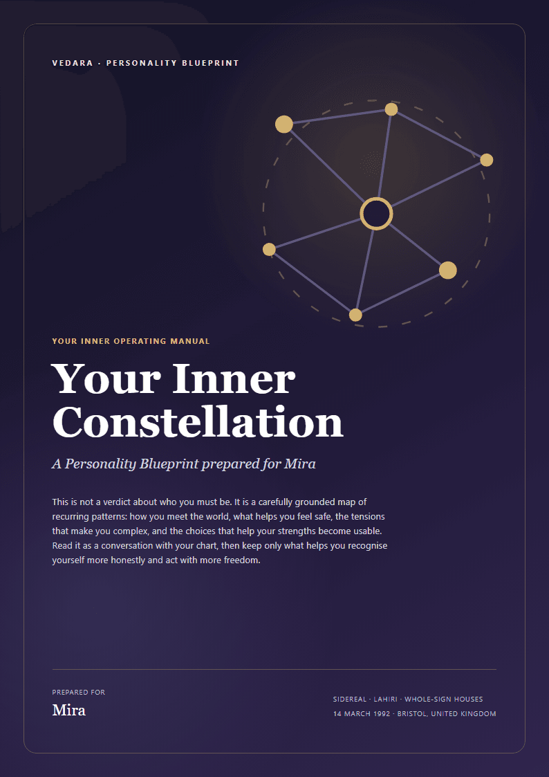 Personality Blueprint report cover